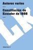 Constitucion de Ecuador de 1998 (Spanish, Paperback) - Linkgua Ediciones Photo