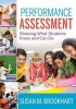 Performance Assessment - Showing What Students Can Do (Paperback) - Sue Brookhart Photo