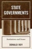 State Governments - Institutions and Issues (Paperback) - Donald Roy Photo