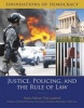 Justice, Policing, and the Rule of Law (Hardcover) - Tom Lansford Photo