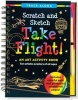 Scratch & Sketch Take Flight (Trace-Along) - An Art Activity Book for Artistic Aviators of All Ages (Hardcover) - Inc Peter Pauper Press Photo