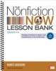 The Nonfiction Now Lesson Bank, Grades 4-8 - Strategies and Routines for Higher-Level Comprehension in the Content Areas (Spiral bound) - Nancy L Akhavan Photo