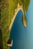 An Aerial View of Worbarrow Bay in Dorset, England - Blank 150 Page Lined Journal for Your Thoughts, Ideas, and Inspiration (Paperback) - Unique Journal Photo