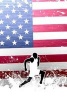 The Running Journal with American Flag - 150 Page Lined Notebook/Diary (Paperback) - Cool Image Photo