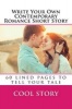 Write Your Own Contemporary Romance Short Story - 60 Lined Pages to Tell Your Tale (Paperback) - Cool Story Photo