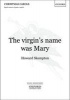 The Virgin's Name Was Mary - Vocal Score (Sheet music) - Howard Skempton Photo