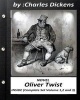 Oliver Twist.( Novel) by  ( Inside Complete Set Volume 1,2 and 3) - Including All the Original Illustrations (Paperback) - Charles Dickens Photo