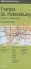  Tampa/St. Petersburg, Florida Regional Map - Ocala to Sarasota (Sheet map, folded) - Rand McNally Photo