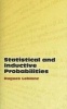 Statistical and Inductive Probabilities (Paperback) - Hugues Leblanc Photo