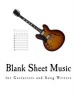 Blank Sheet Music - For Guitarists and Song Writers (Paperback) - Rockin Joe Masters Photo