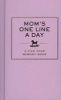 Mom's One Line a Day - A Five-Year Memory Book (Diary) - Chronicle Books LLC Photo