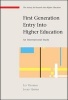 First Generation Entry into Higher Education - An International Study (Paperback, New) - Liz Thomas Photo