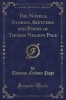 The Novels, Stories, Sketches and Poems of  (Classic Reprint) (Paperback) - Thomas Nelson Page Photo