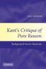 Kant's Critique of Pure Reason - Background Source Materials (Paperback, New) - Eric Watkins Photo