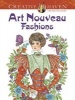 Creative Haven Art Nouveau Fashions Coloring Book (Paperback) - Ming Ju Sun Photo