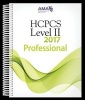 HCPCS 2017, Level 2 (Spiral bound, Professional ed) - American Medical Association Photo