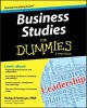 Business Studies For Dummies(R) (Paperback, New) - Richard Pettinger Photo