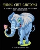 Animal Cute Cartoons - 20 Grayscale Photo Coloring Book for Children (Kids Coloring Books) (Paperback) - Thaphada Coloring Book Photo