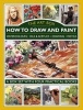 The Art Box - How to Draw and Paint - Watercolours * Oils & Acrylics * Drawing * Pastels (Hardcover) - Hazel Harrison Photo