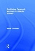 Qualitative Research Methods for Media Studies (Hardcover) - Bonnie S Brennen Photo