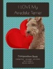 I Love My Airedale Terrier Dog Composition Notebook - College Ruled Writer's Notebook for School / Teacher / Office / Student [ Softback * Perfect Bound * Large ] (Paperback) - I Love My Dog Journals and Compositions Photo