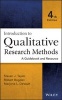 Introduction to Qualitative Research Methods - A Guidebook and Resource (Hardcover, 4th Revised edition) - Steven J Taylor Photo