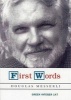 First Words (Paperback) - Douglas Messerli Photo