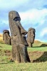 Moai Heads at Rano Raraku Easter Island Journal - 150 Page Lined Notebook/Diary (Paperback) - Cool Image Photo