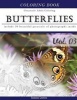 Butterflies and Flowers - Gray Scale Photo Adult Coloring Book, Mind Relaxation Stress Relief Coloring Book Vol3: Series of Coloring Book for Adults and Grown Up, 8.5" X 11" (21.59 X 27.94 CM) (Paperback) - Banana Leaves Photo