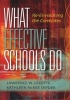 What Effective Schools Do - A Fresh Look at the Correlates (Paperback, New) - Lawrence W Lezotte Photo