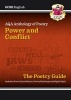 New GCSE English Literature AQA Poetry Guide: Power & Conflict Anthology - For the Grade 9-1 Course (Paperback) - CGP Books Photo