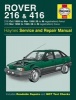 Rover 216 and 416 Service and Repair Manual (Hardcover, 3rd Revised edition) - Mark Coombs Photo