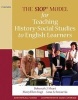 The SIOP Model for Teaching History-Social Studies to English Learners (Paperback) - Jana Echevarria Photo