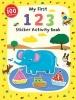 My First 1 2 3 Sticker Activity Book (Paperback) - Jannie Ho Photo