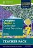 Complete English for Cambridge Secondary 1, Teacher Pack 7 - For Cambridge Checkpoint and Beyond (Mixed media product) - Dean Roberts Photo