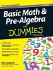 Basic Math and Pre-Algebra for Dummies (Hardcover, 2nd) - Mark Zegarelli Photo