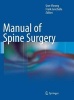 Manual of Spine Surgery (Hardcover, 2012) - Uwe Vieweg Photo