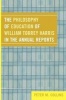 The Philosophy of Education of William Torrey Harris in the Annual Reports (Paperback) - Peter M Collins Photo