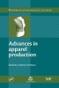 Advances in Apparel Production (Hardcover) - C Fairhurst Photo