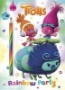 Rainbow Party! (DreamWorks Trolls) (Paperback) - Golden Books Photo