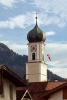 A Bell Tower in Oberammergau, Bavaria - Blank 150 Page Lined Journal for Your Thoughts, Ideas, and Inspiration (Paperback) - Unique Journal Photo