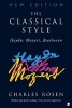 The Classical Style - Haydn, Mozart, Beethoven (Paperback, Main) - Charles Rosen Photo