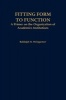 Fitting Form to Function - A Primer on the Organization of Academic Institutions (Hardcover, and and and an) - Rudolph H Weingartner Photo