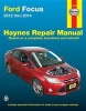 Ford Focus Automotive Repair Manual - 2012 to 2014 (Paperback) - Editors Of Haynes Manuals Photo