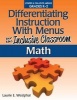 Differentiating Instruction with Menus for the Inclusive Classroom: Math (Grades K-2) (Paperback) - Laurie Westphal Photo