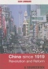 China since 1919 - Revolution and Reform - A Sourcebook (Paperback) - Alan Lawrance Photo