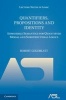 Quantifiers, Propositions and Identity - Admissible Semantics for Quantified Modal and Substructural Logics (Hardcover, New) - Robert Goldblatt Photo