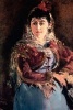 "Portrait of Emilie Ambre in Role of Carmen" by Edouard Manet - Journal (Blank / Lined) (Paperback) - Ted E Bear Press Photo