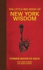 The Little Red Book of New York Wisdom (Hardcover) - Ed Koch Photo