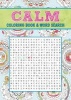 Calm Coloring Book & Word Search (Paperback) - Editors Of Thunder Bay Press Photo